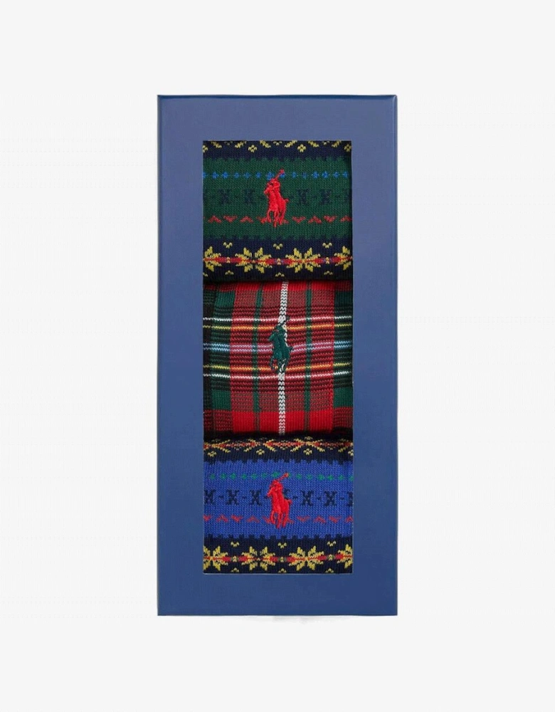 Polo Ralph Lauren Socks Mens Crew Socks Black Multi