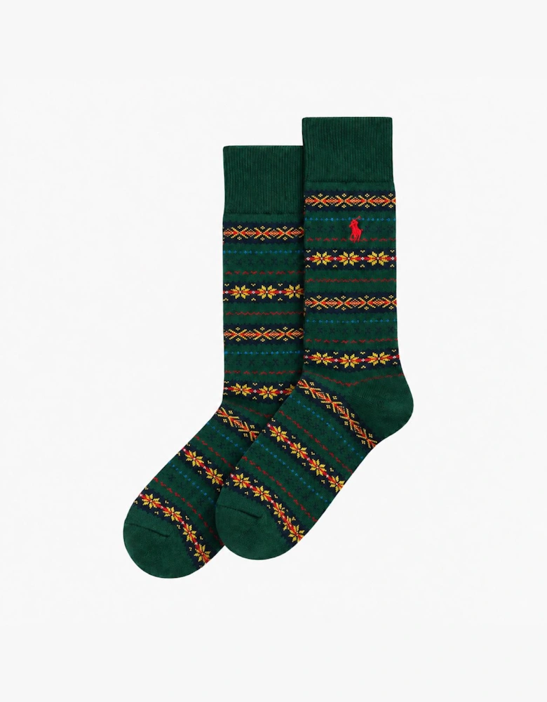 Polo Ralph Lauren Socks Mens Crew Socks Black Multi