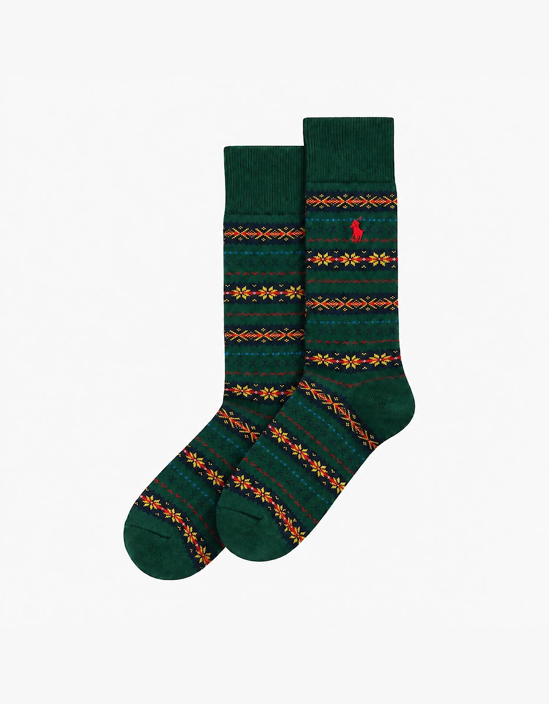 Polo Ralph Lauren Socks Mens Crew Socks Black Multi