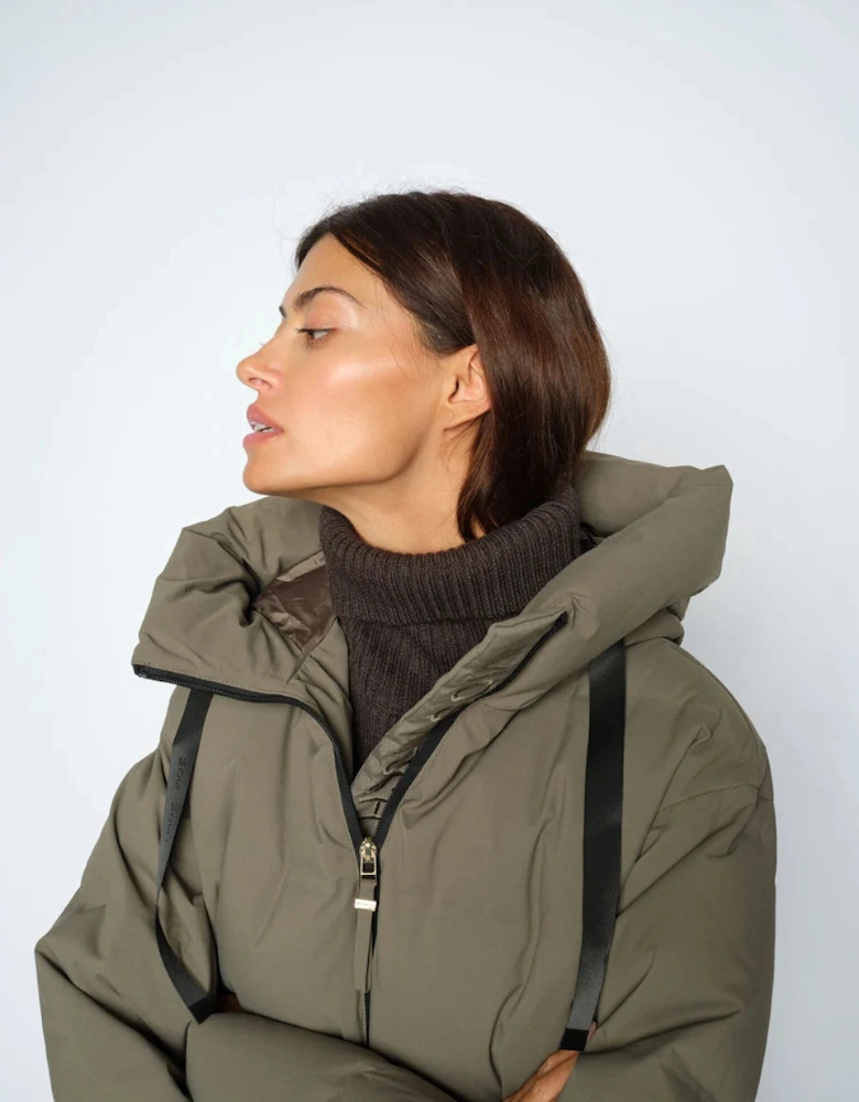 Tova wool neck warmer in delicioso