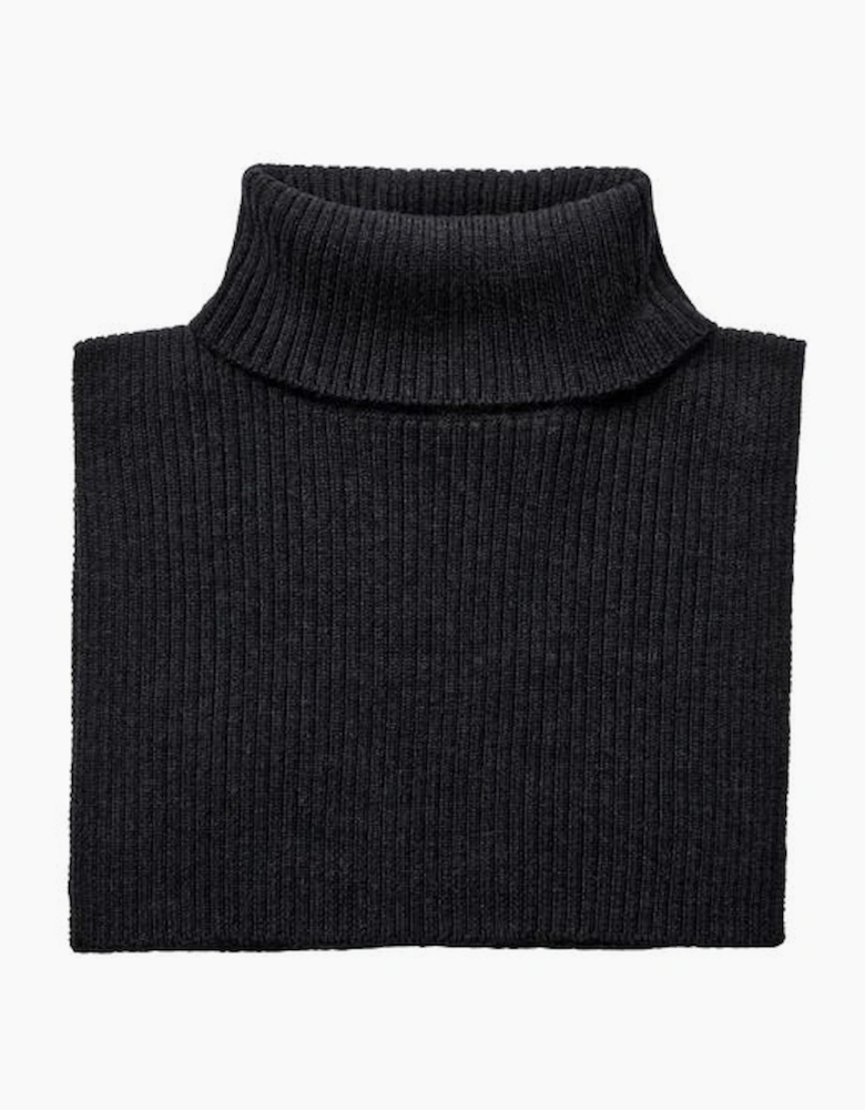 Tova wool neck warmer in navy