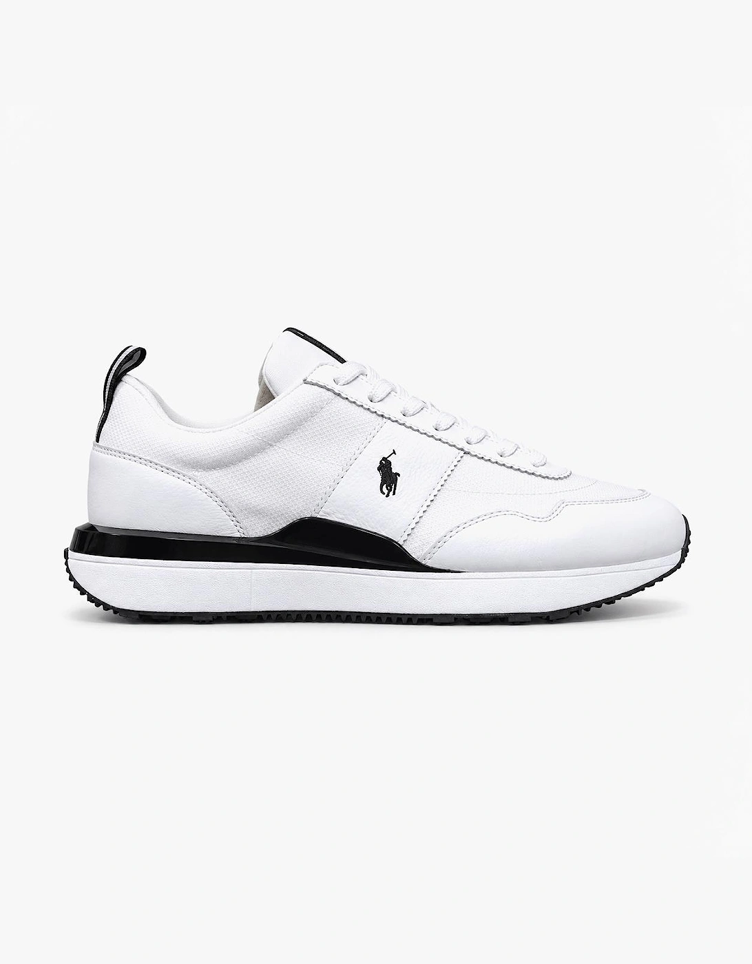 Polo Ralph Lauren TRAIN 89 RIB Mens Casual Trainers White/Black