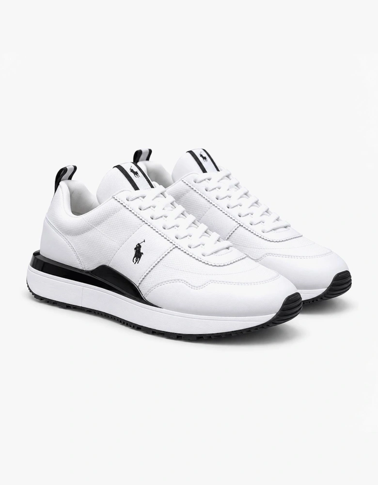 Polo Ralph Lauren TRAIN 89 RIB Mens Casual Trainers White/Black