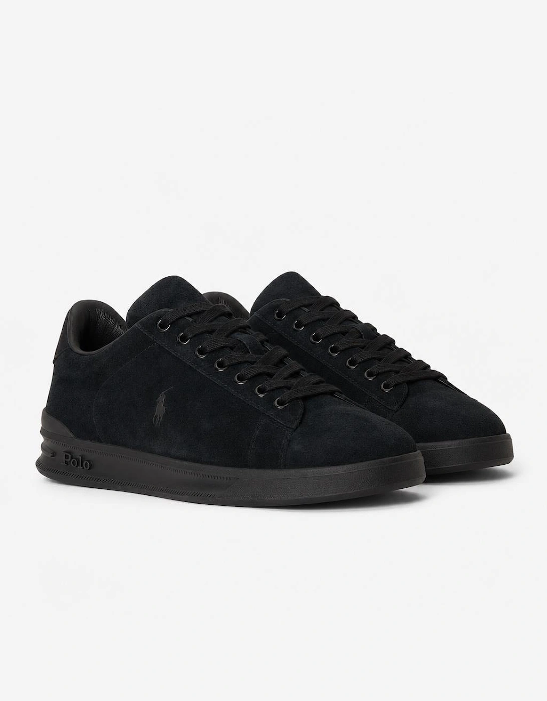 Polo Ralph Lauren HRT CRT III Mens Casual Trainers Black