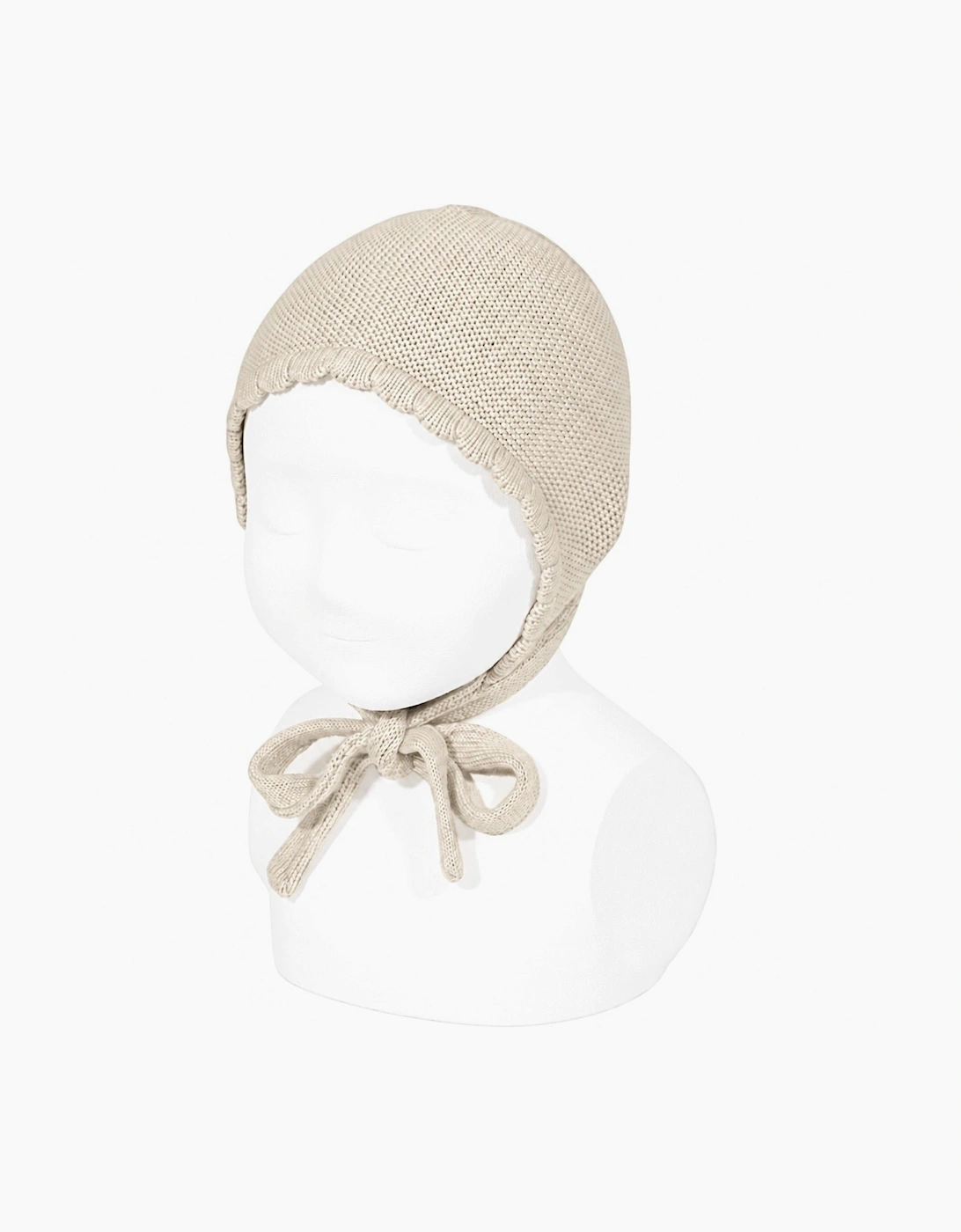 Linen 304 Knit Tie Bonnet