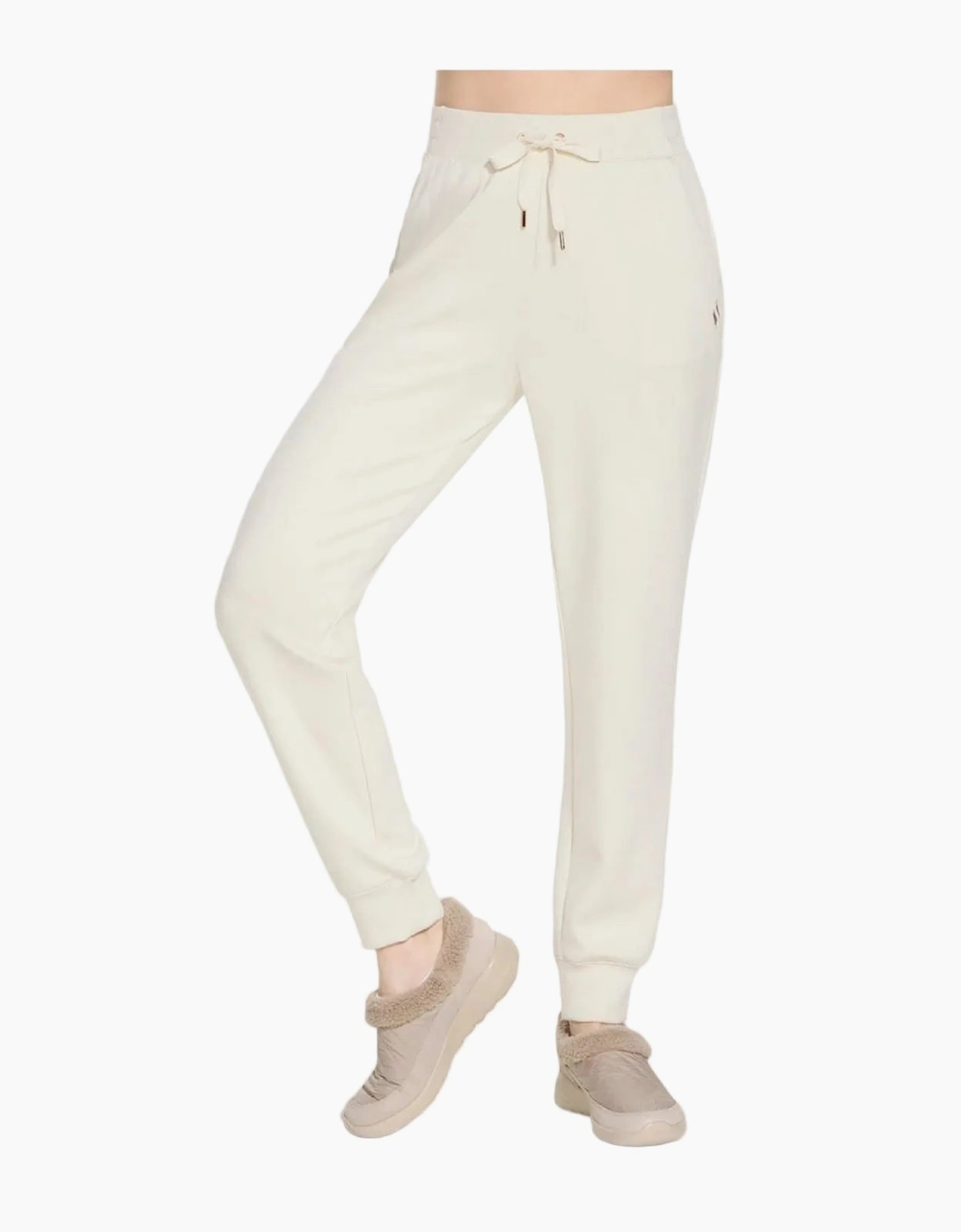 Skechers Cozy Luxe Women's Off White Joggers
