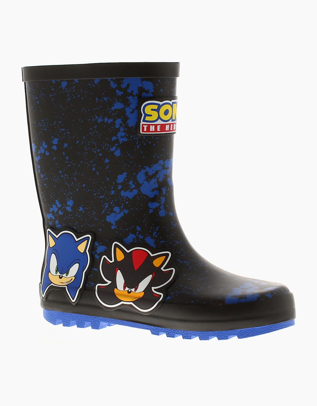 Sonic Younger Childrens Wellies Sonic Welly black UK Size