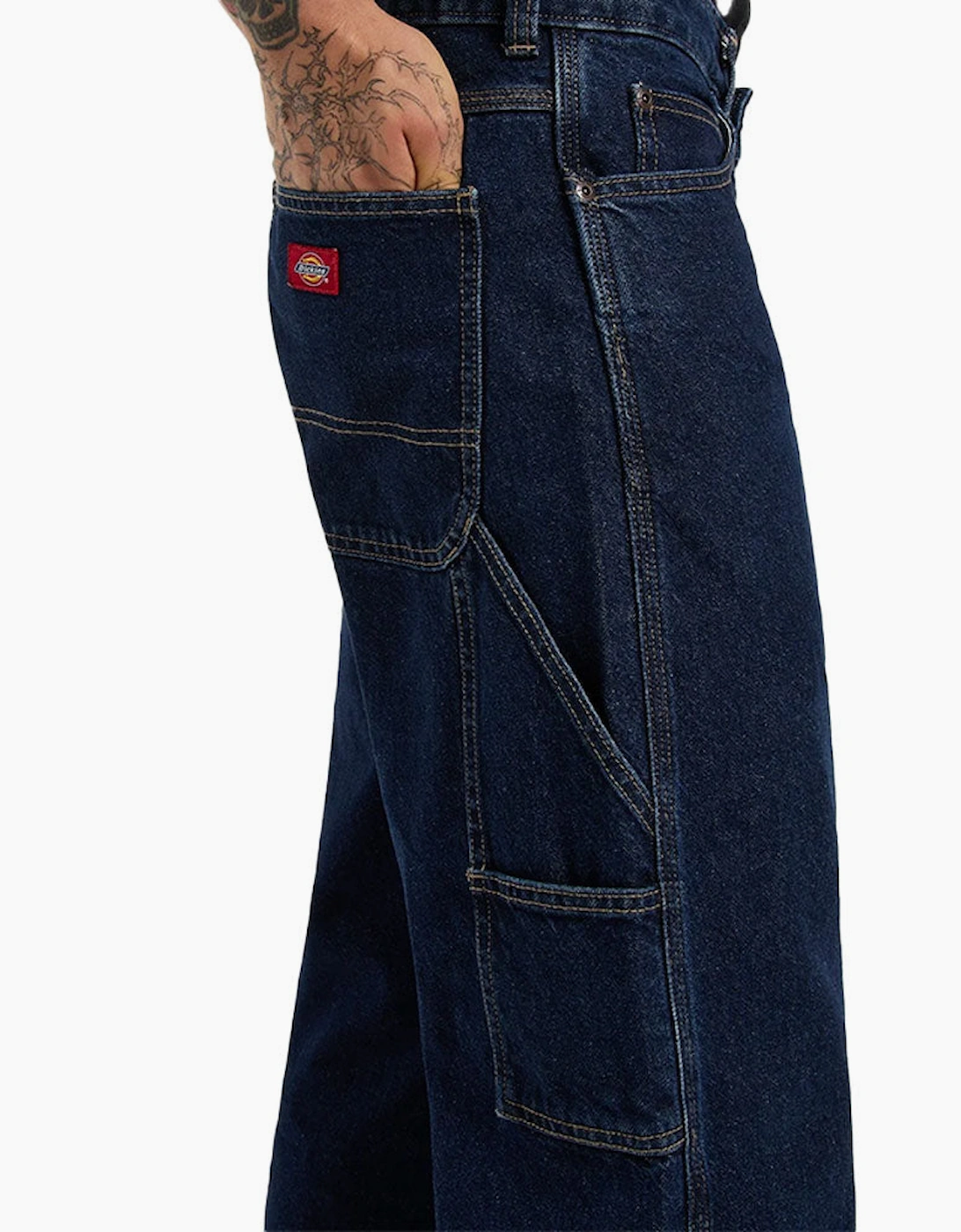 Dickies 997 Loose Straight Fit Carpenter Jeans - Dark Indigo DK0A883J0DD1