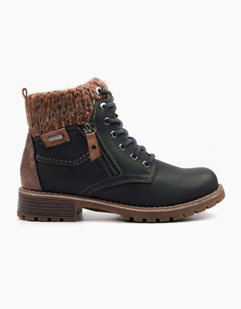 Lunar Millie GLB123 navy waterproof boot