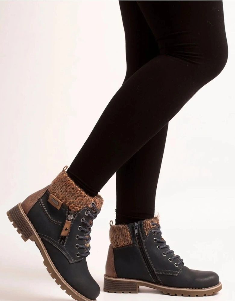 Lunar Millie GLB123 navy waterproof boot