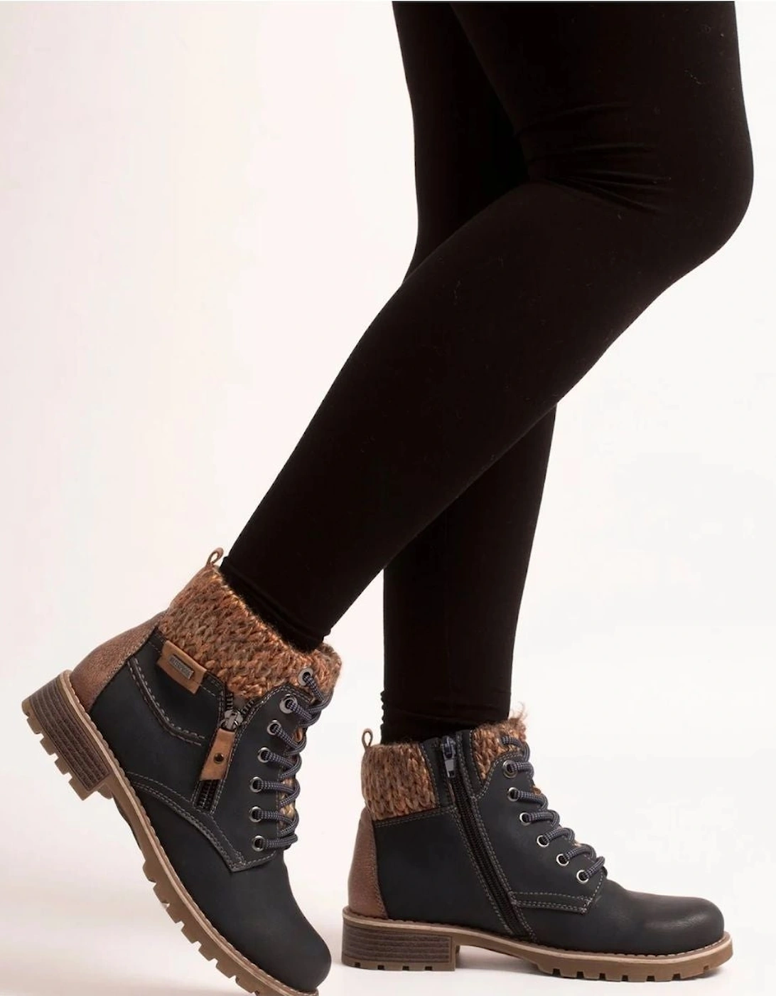 Lunar Millie GLB123 navy waterproof boot