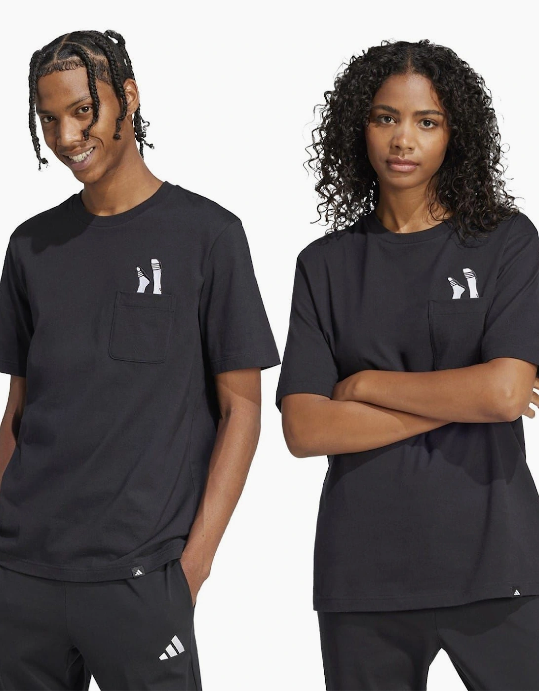 Lounge Slides Graphic Pocket T-Shirt Adults