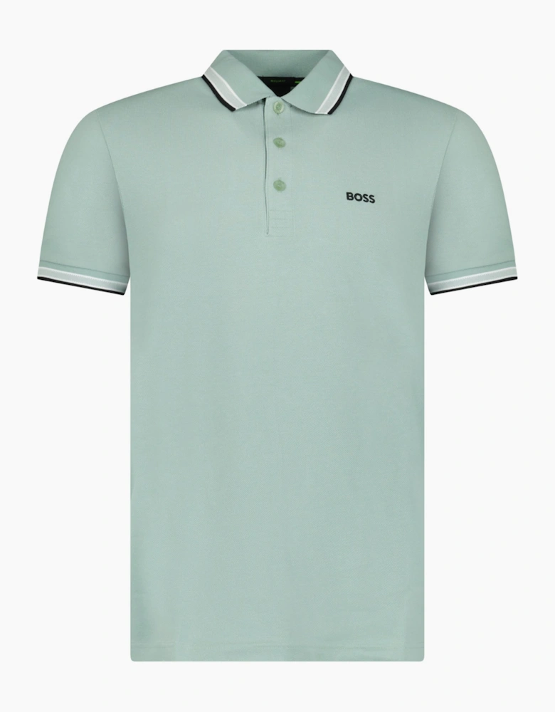 Boss Paddy Polo Shirt in Open Green