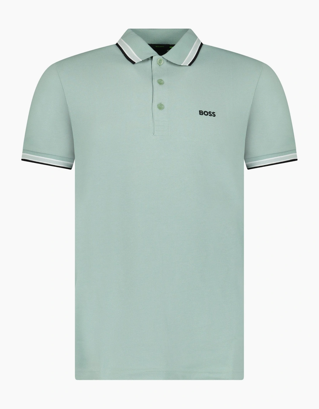 Boss Paddy Polo Shirt in Open Green