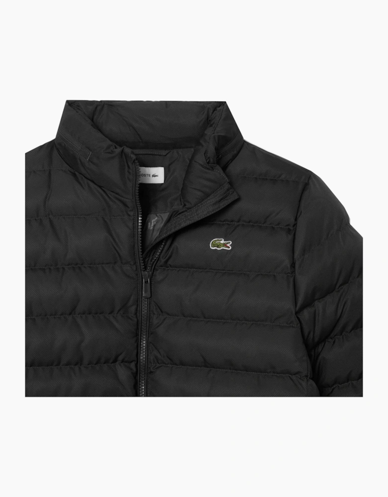 Lacoste Boy's Black Puffer Jacket