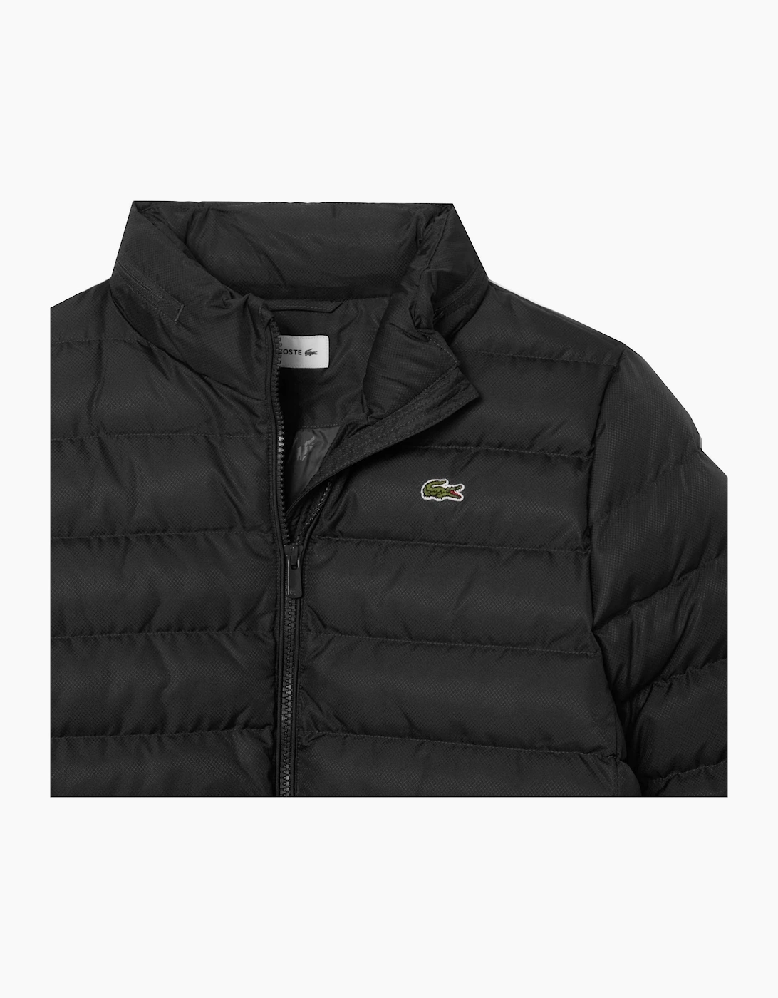 Lacoste Boy's Black Puffer Jacket
