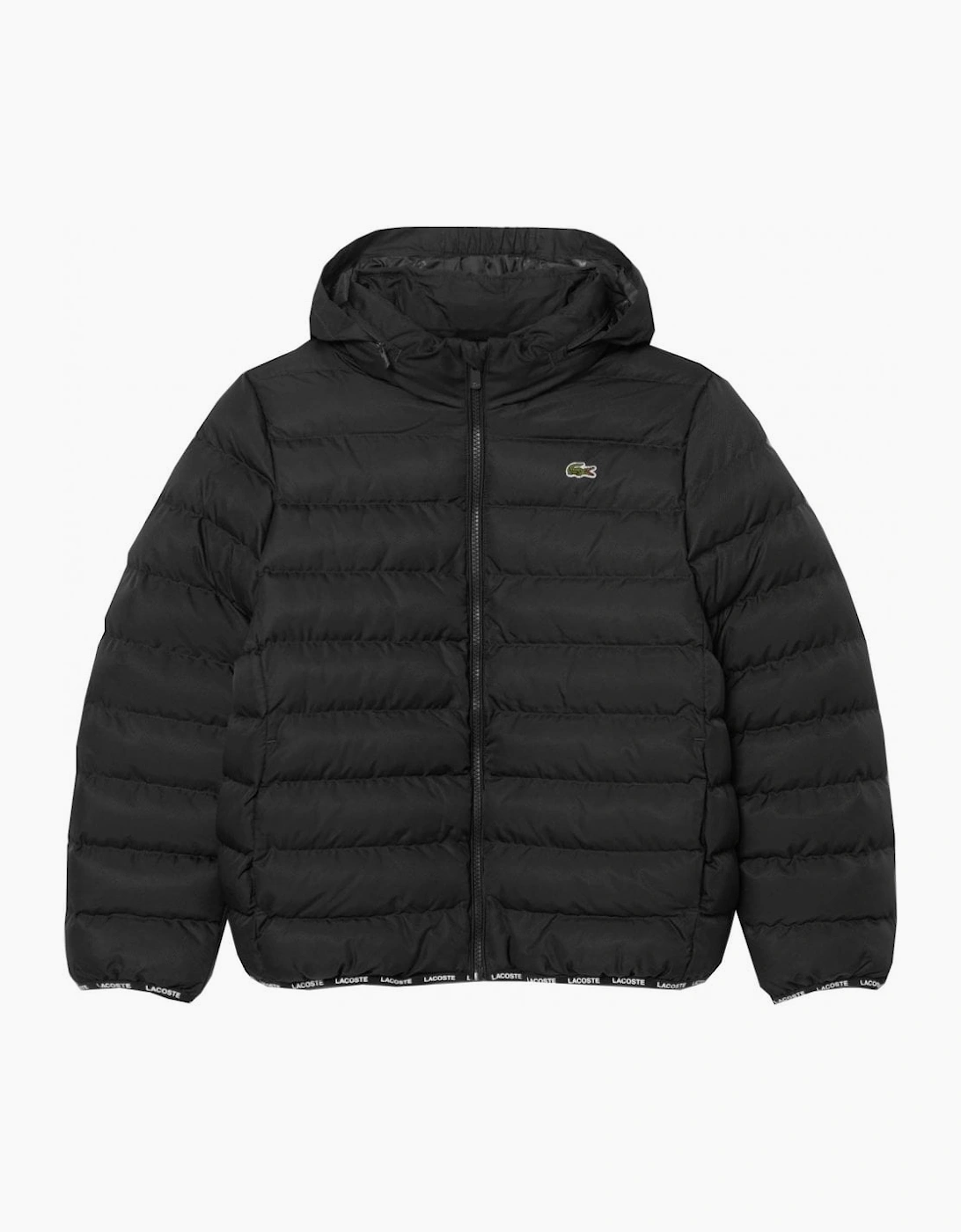 Lacoste Boy's Black Puffer Jacket