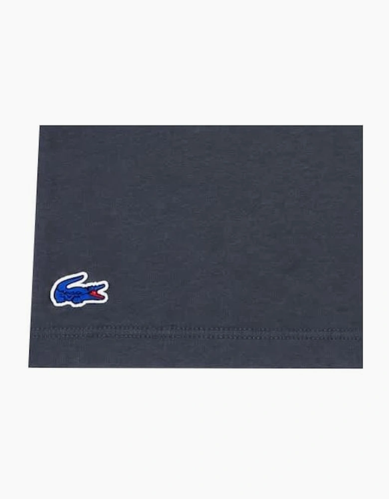 Lacoste Boy's Dark Grey Crew Neck T-shirt