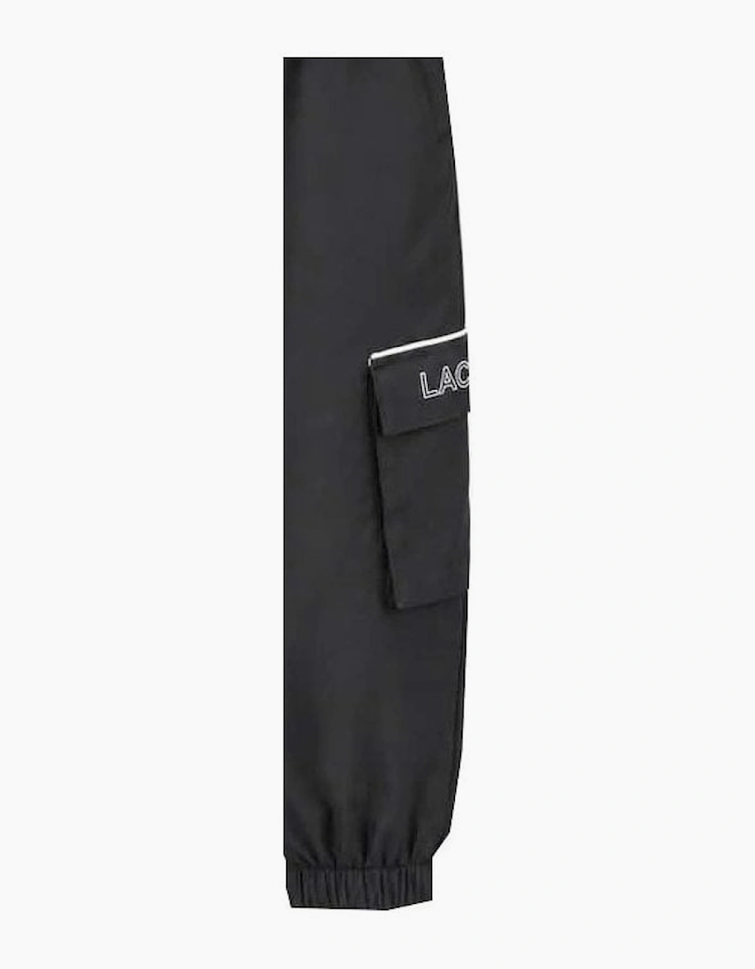 Lacoste Boy's Black Diamond Taffeta Tracksuit