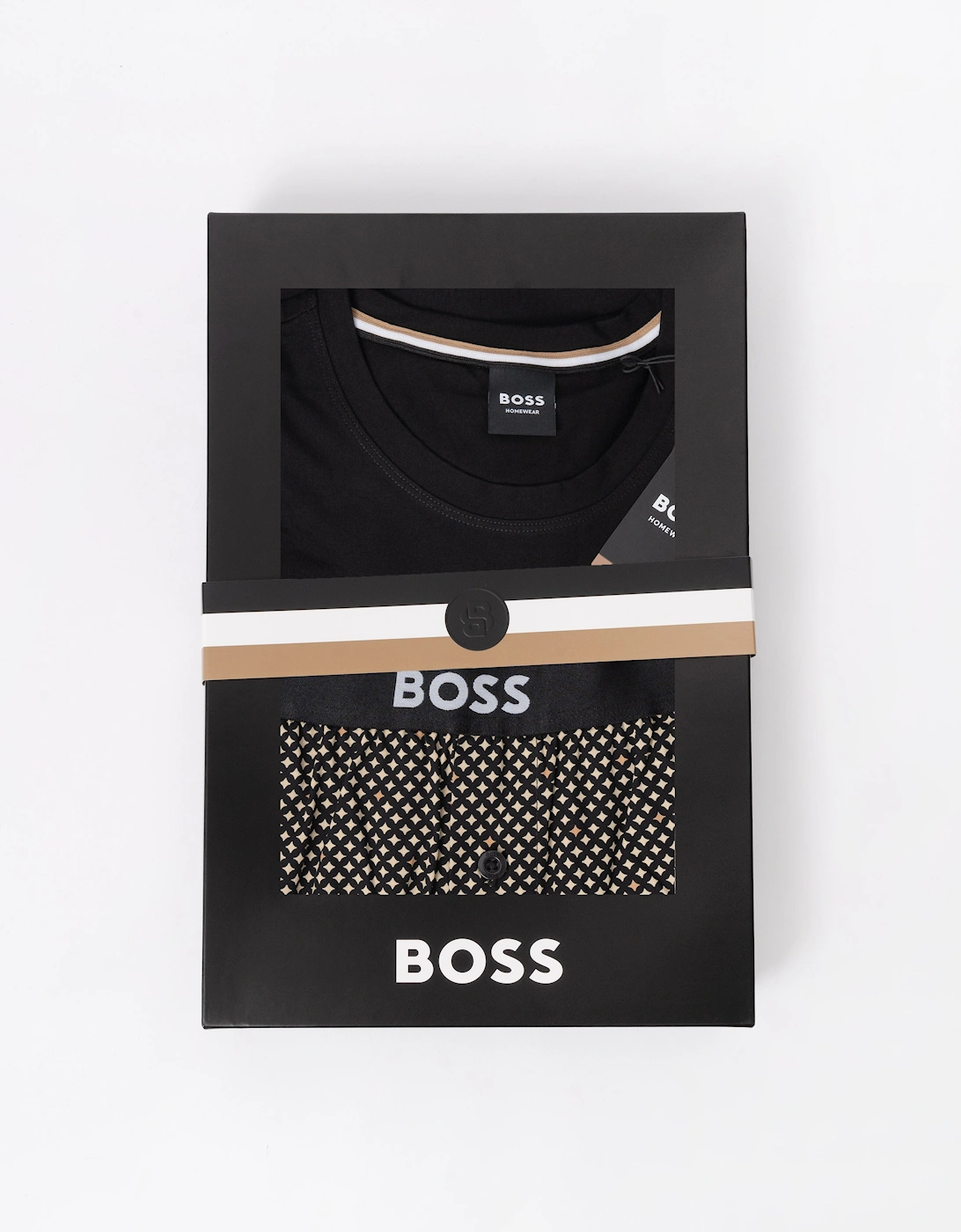 BOSS Orange Easy Mens Pyjama Set  - Medium Beige 262