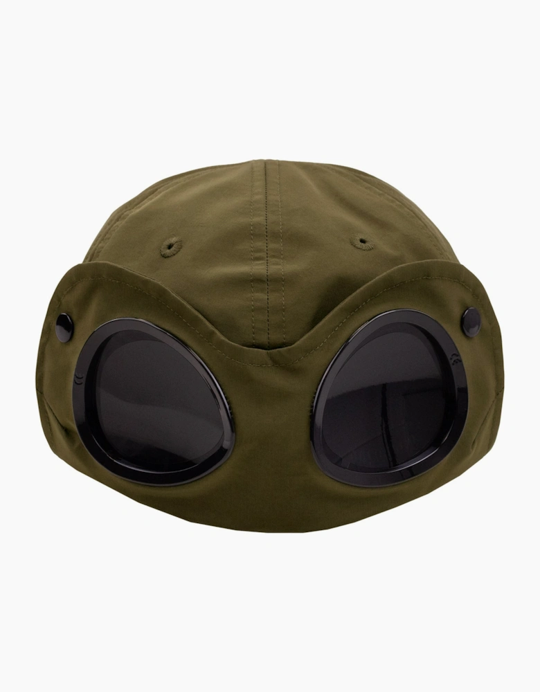 Cp Company Chrome R Goggle Cap Khaki 683