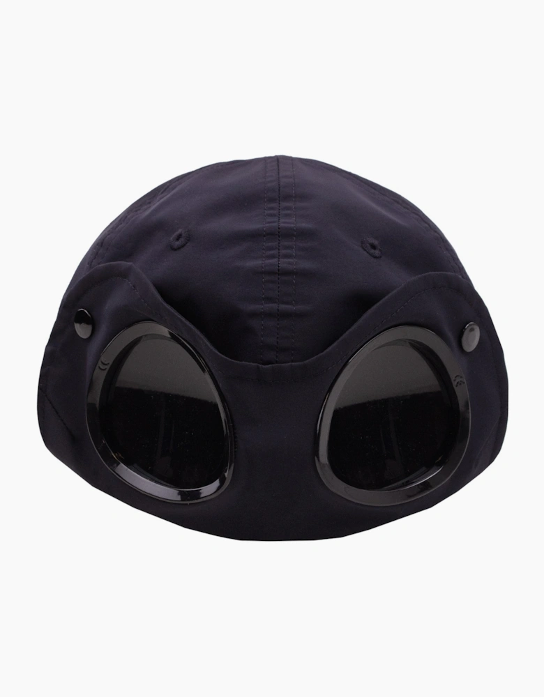 Cp Company Chrome R Goggle Cap Navy 888