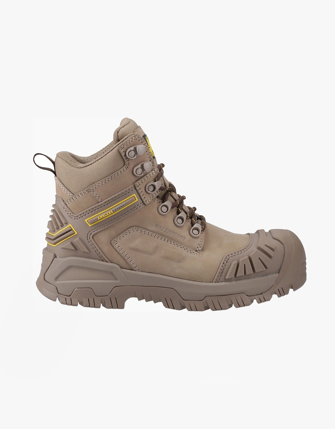 Amblers Safety AS614C Mary Ladies Composite Toe Safety Boots Stone