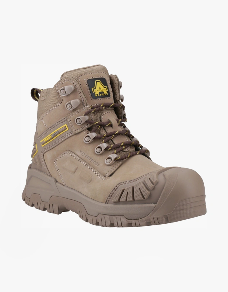 Amblers Safety AS614C Mary Ladies Composite Toe Safety Boots Stone