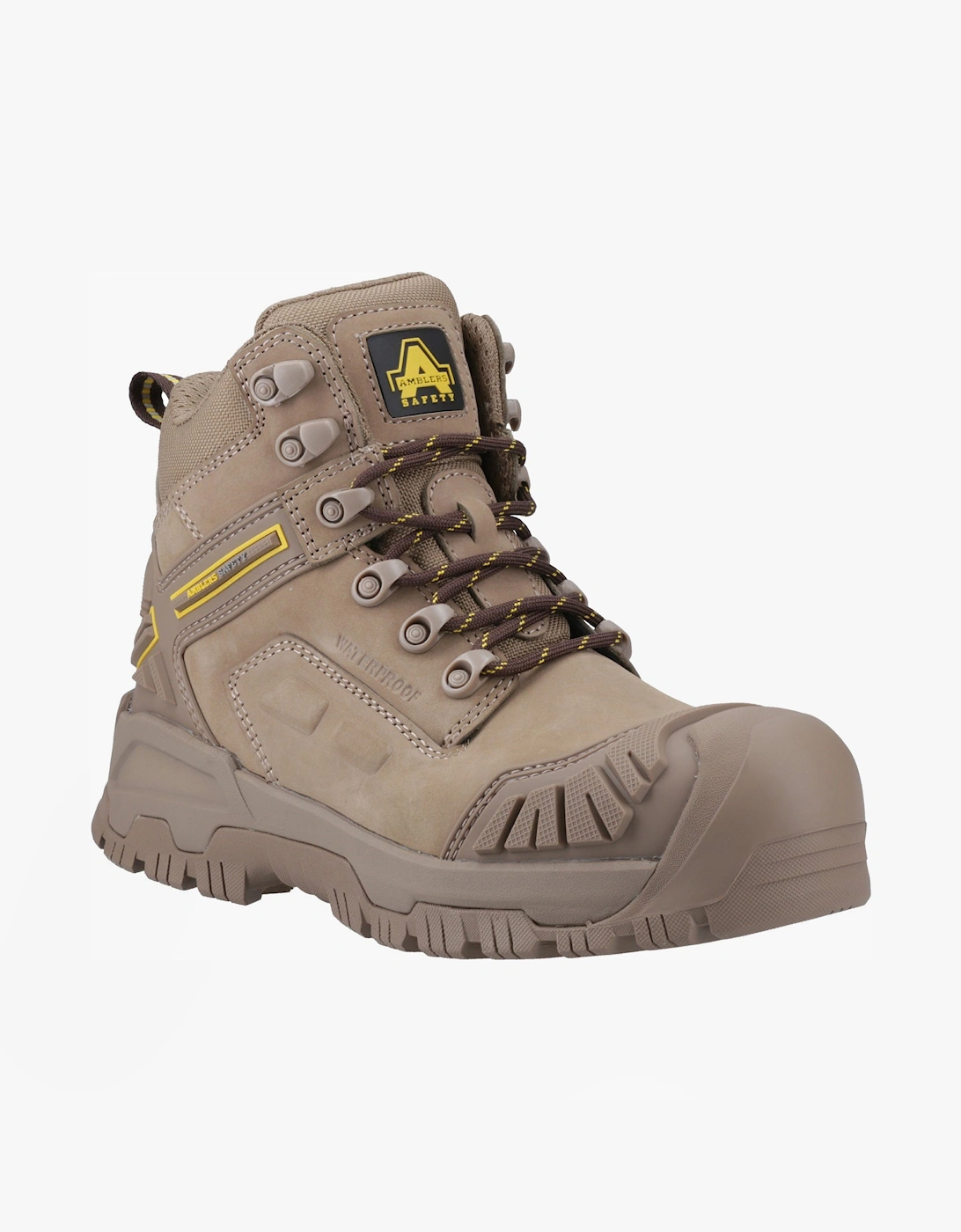 Amblers Safety AS614C Mary Ladies Composite Toe Safety Boots Stone