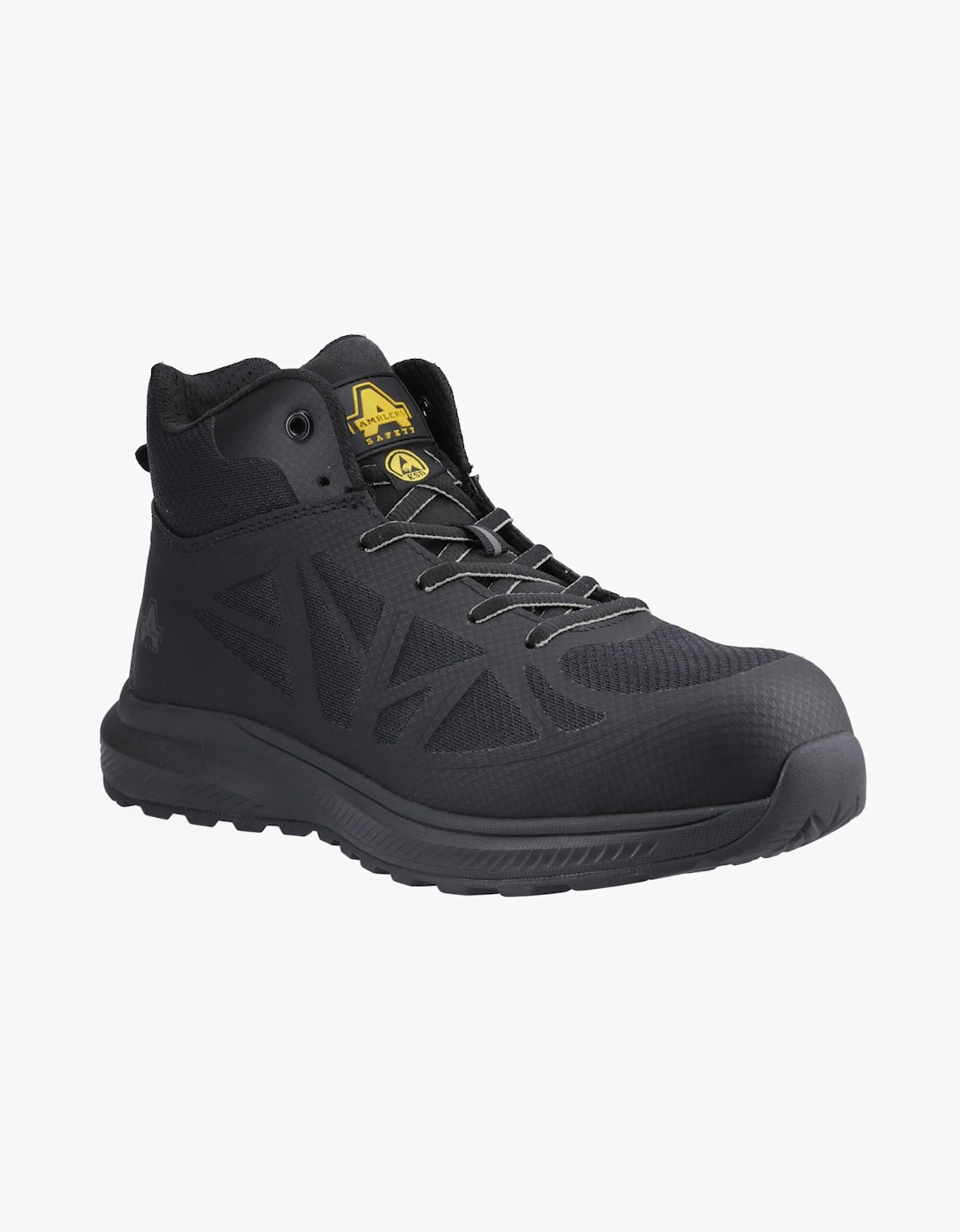 RELAY Mens Safety Hiker Boots Black