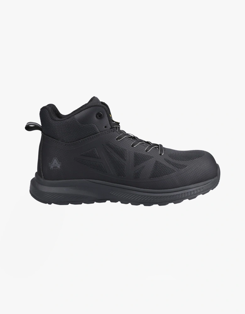 RELAY Mens Safety Hiker Boots Black