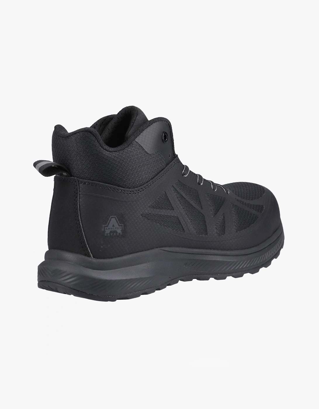 RELAY Mens Safety Hiker Boots Black