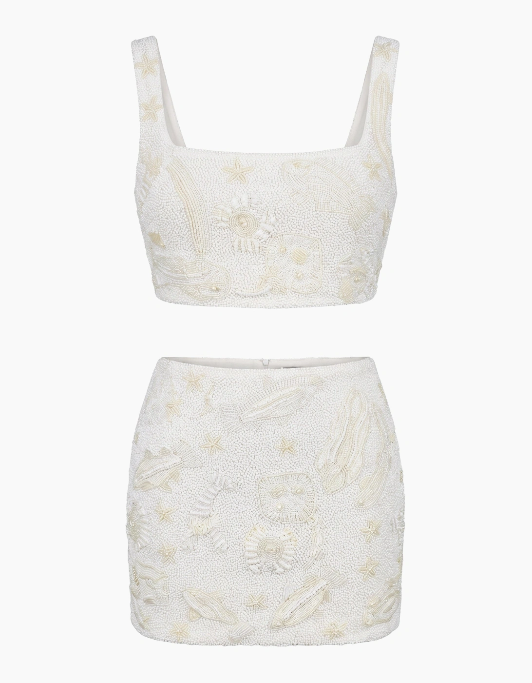 Arizona Ivory Beaded Co-ord in Stock