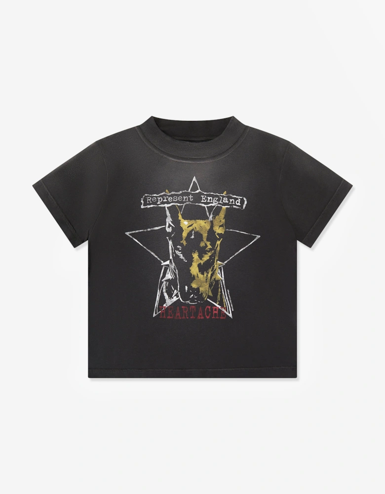 REPRESENT Kids Mini Riot T-Shirt in Grey
