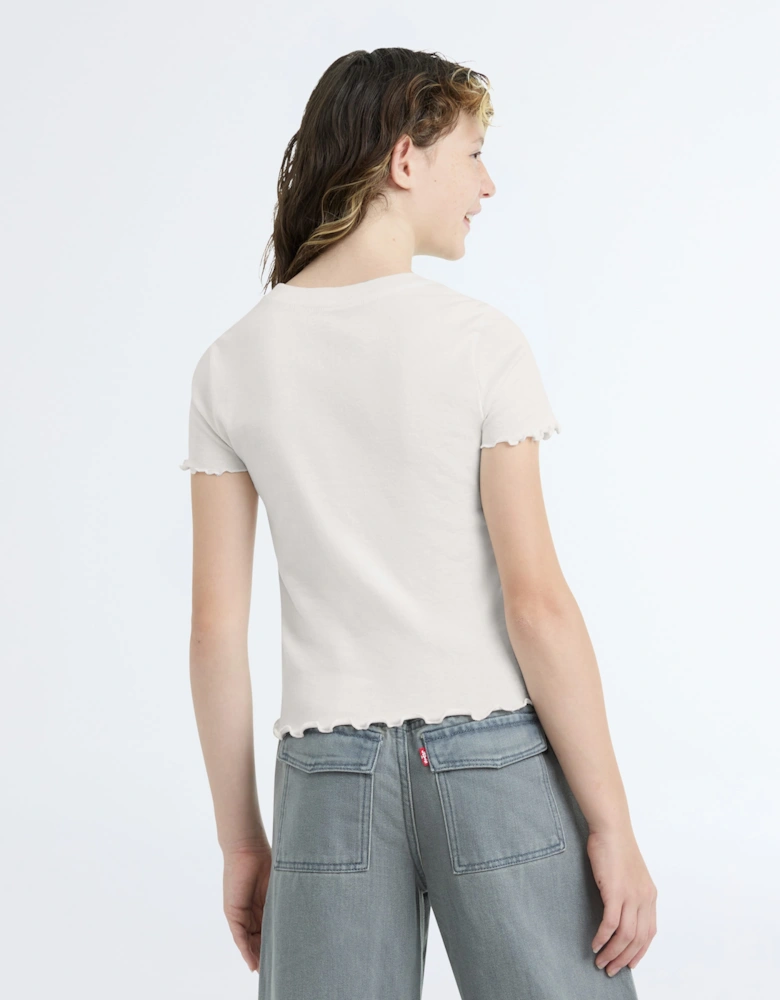 Levi's Girls I Heart My Levis T-Shirt in White