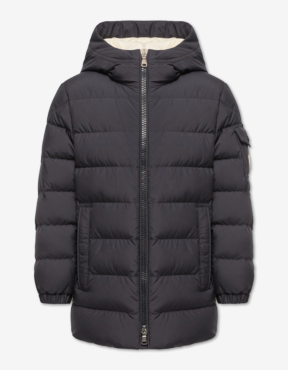 Moncler Boy's Moncler Enfant Boys Down Padded Brannock Puffer Jacket in Navy