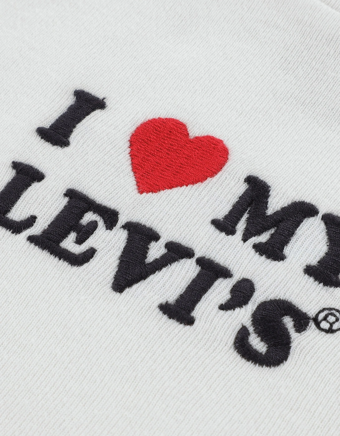 Levi's Girls I Heart My Levis T-Shirt in White