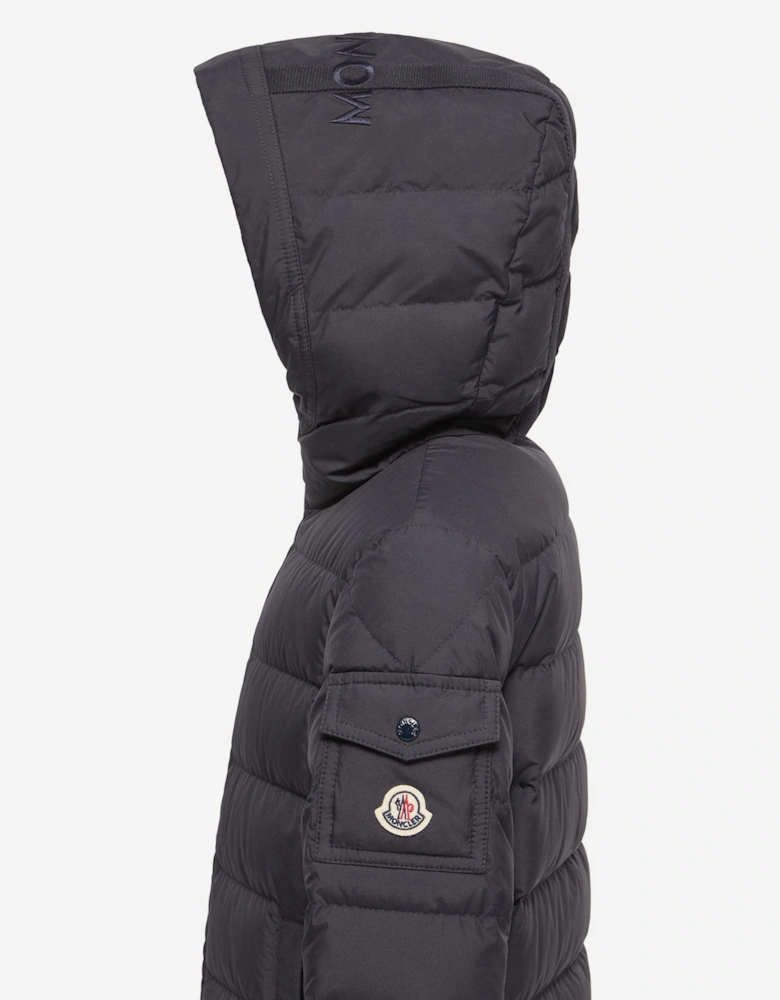 Moncler Enfant Boys Down Padded Brannock Puffer Jacket in Navy
