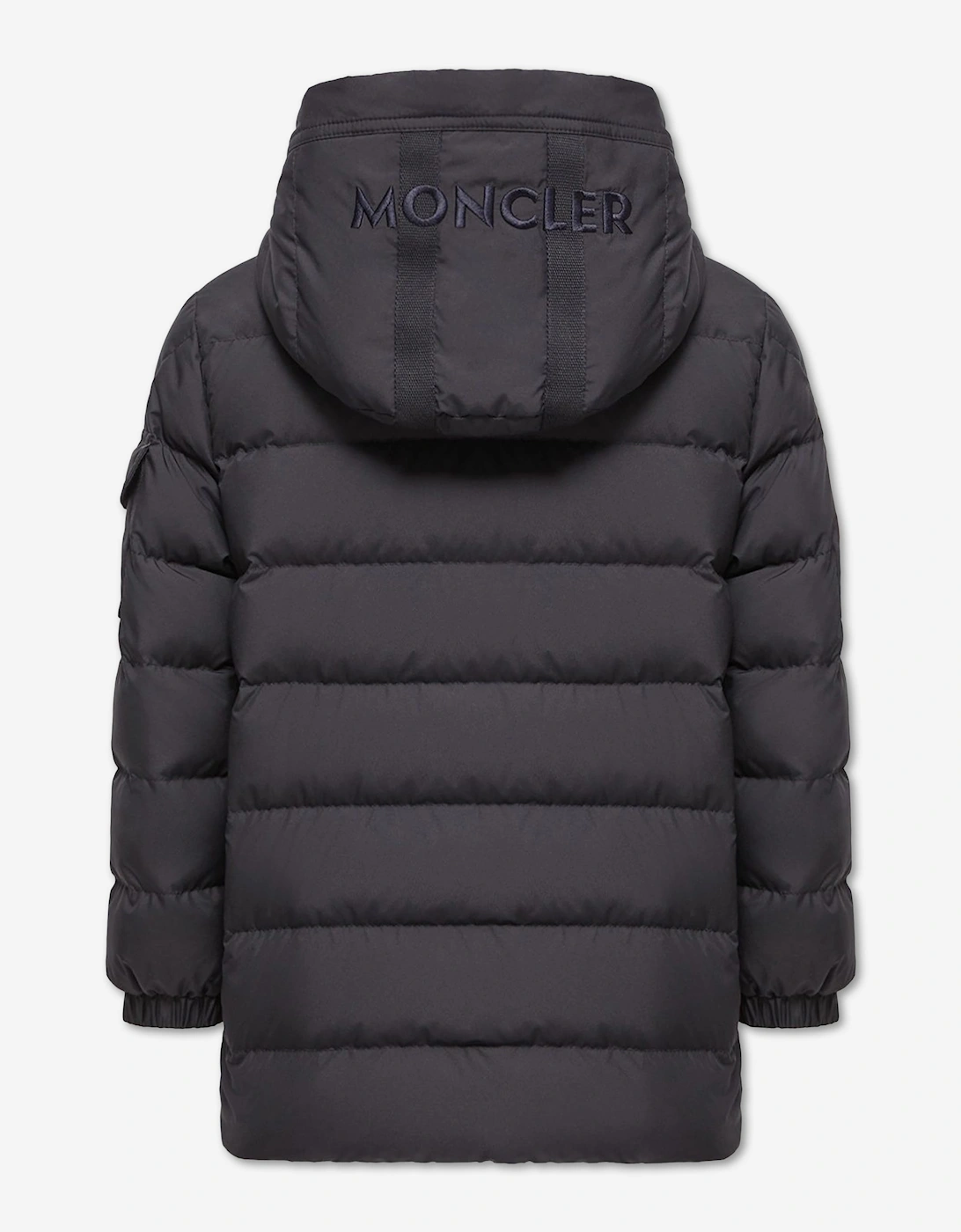Moncler Enfant Boys Down Padded Brannock Puffer Jacket in Navy