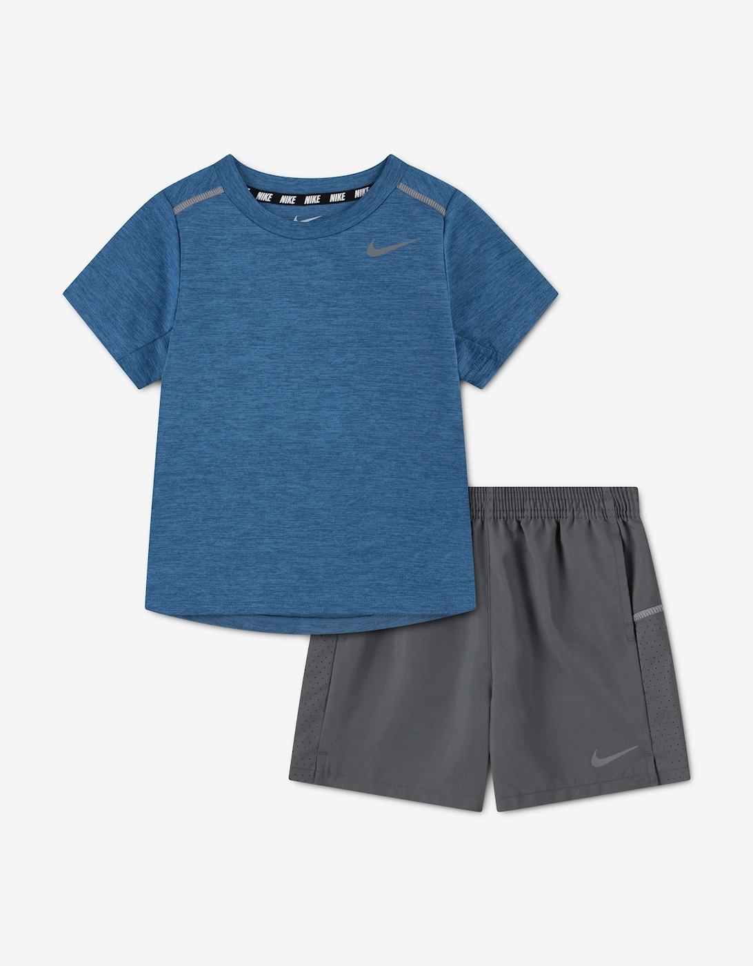 Nike Nike Boys NK DF Miler Short Set in Blue