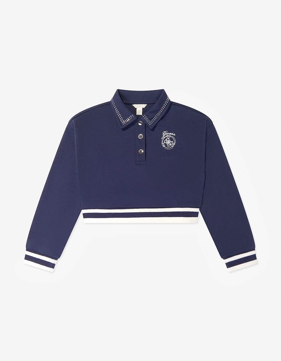 Guess Girls Logo Skirt Set in Navy