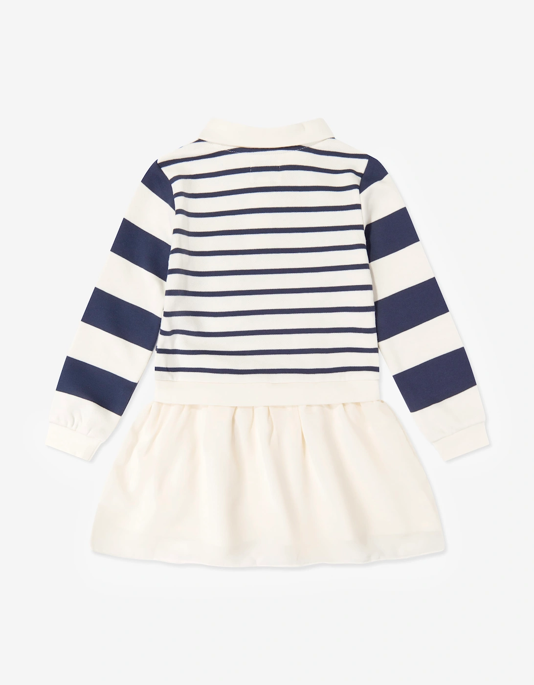 Guess Girls Striped Sweater Dress in Ivory