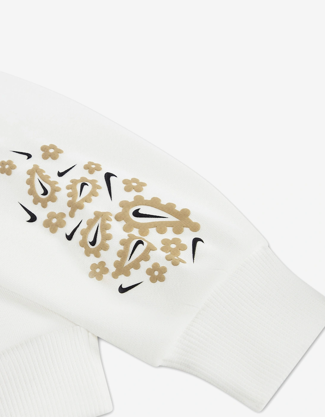 Nike Girls Retro Hoodie Tracksuit in Ivory