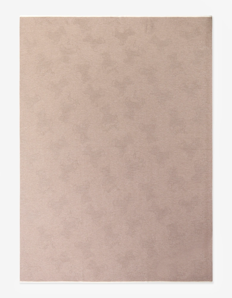 Guess Baby Teddy Bear AOP Blanket in Beige