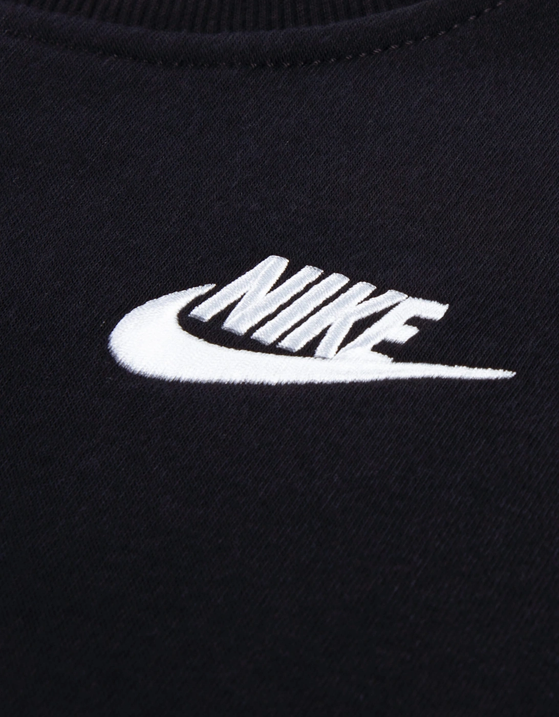 Nike Kids LBR Crew Tracksuit in Black