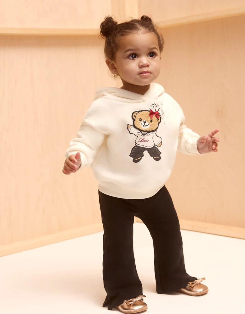 Levi's Baby Girls Trouser Set in Ivory