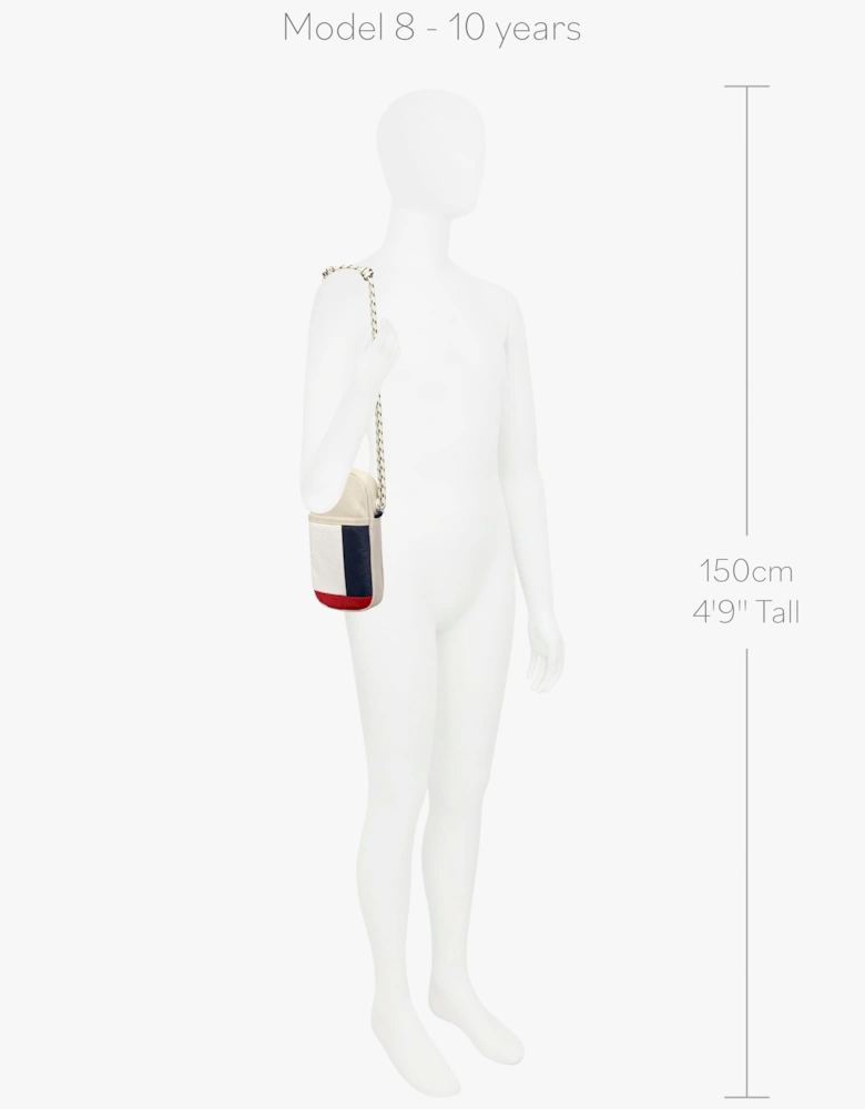 Tommy Hilfiger Kids Crossbody Phone Bag in Ivory (19cm)