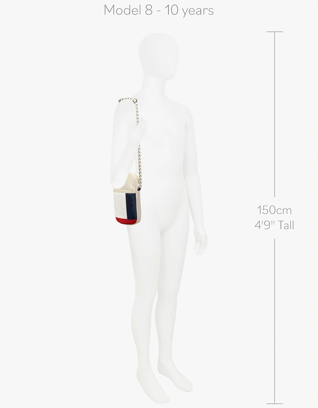 Tommy Hilfiger Kids Crossbody Phone Bag in Ivory (19cm)