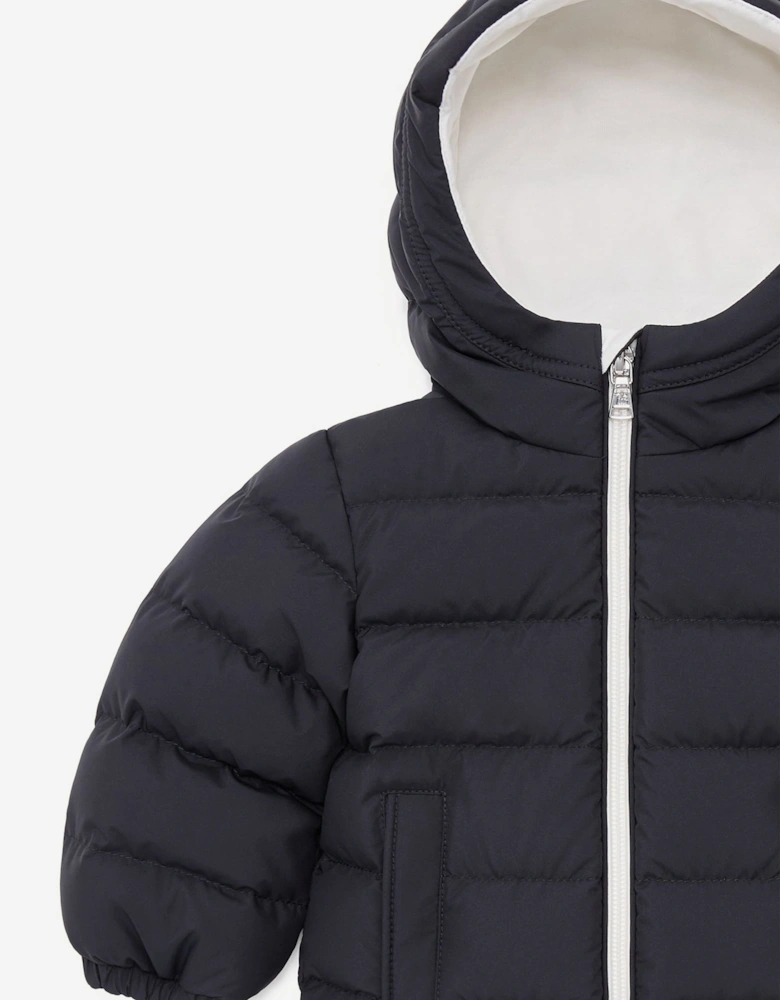 Moncler Enfant Baby Boys Down Padded Brannock Jacket in Navy