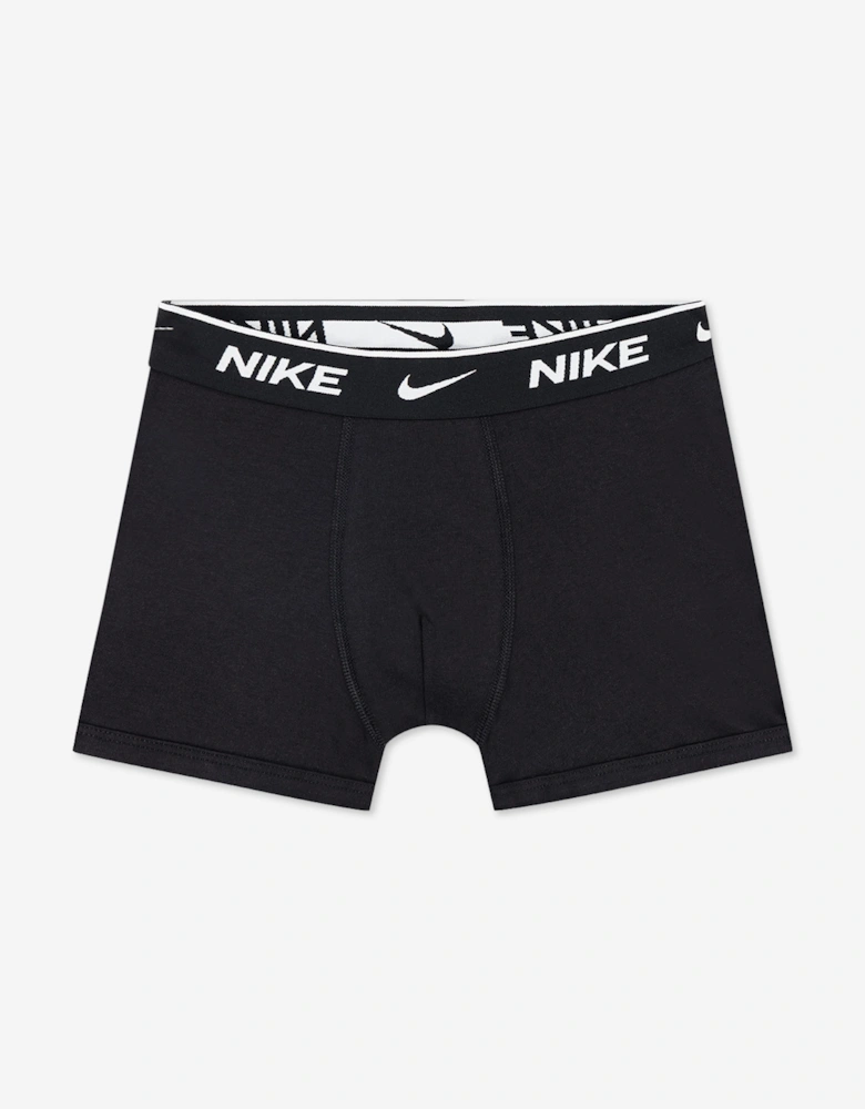 Nike Boys 5 Pack Colour Pop Boxer Shorts Set in Black